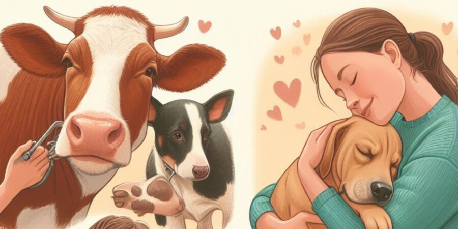 Animal cuddle therapies