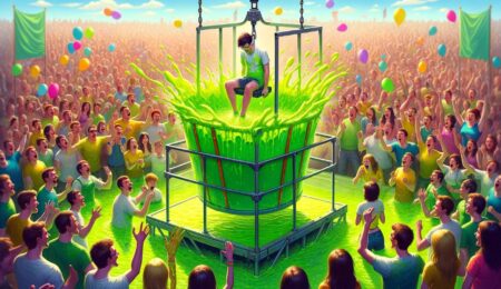 dunked in gunge