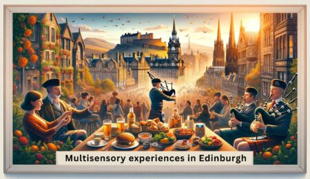Multisensory experience scene in Edinburgh