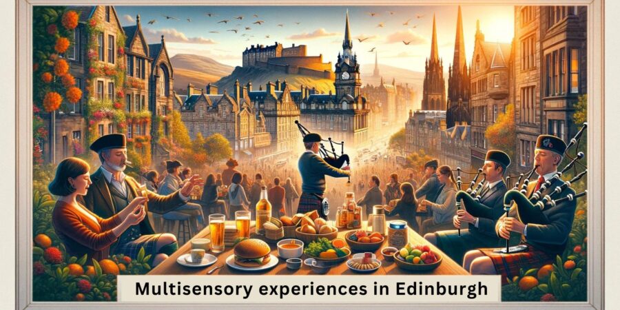 Multisensory experience scene in Edinburgh