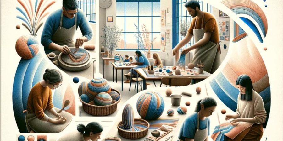 Tactile art experience sessions