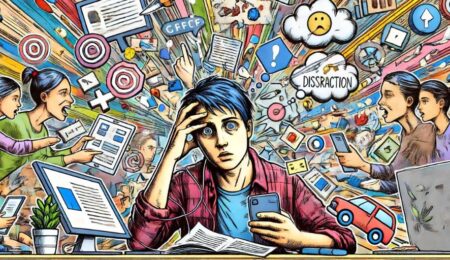 Distraction as an emotion