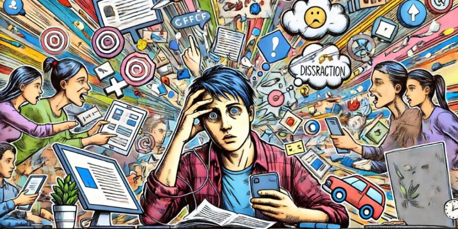 Distraction as an emotion