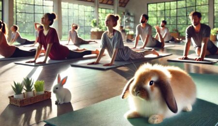 Bunny yoga