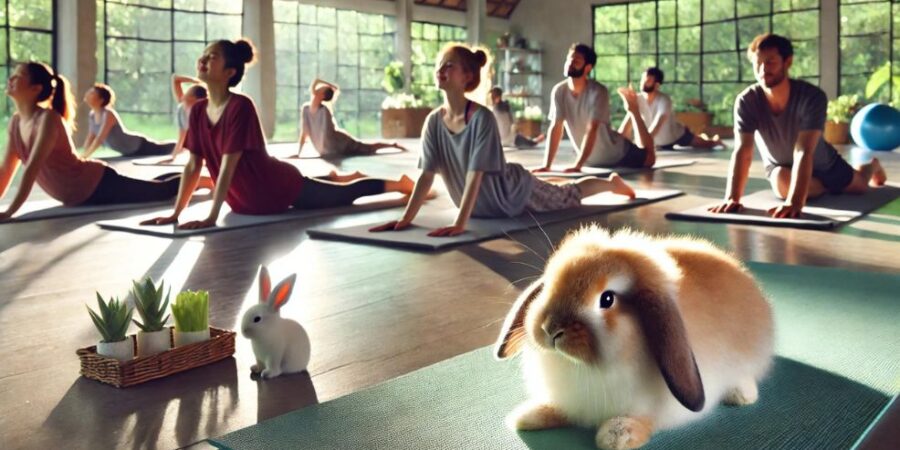 Bunny yoga