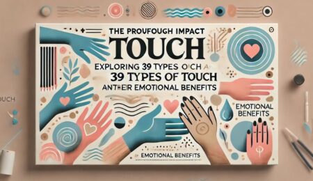 The Profound Impact of Touch: Exploring 39 Types of touch and Their Emotional Benefits