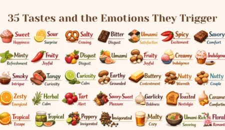 35 Tastes and the Emotions They Trigger 35 Tastes and the Emotions They Trigger