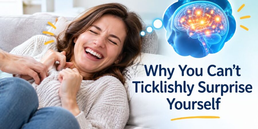 Why You Can't Ticklishly Surprise Yourself Why You Can't Ticklishly Surprise Yourself