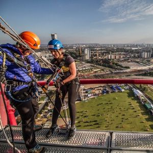 ABSEIL THE UK’S TALLEST SCULPTURE