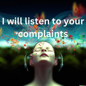 I will listen to your complaints for 10 min