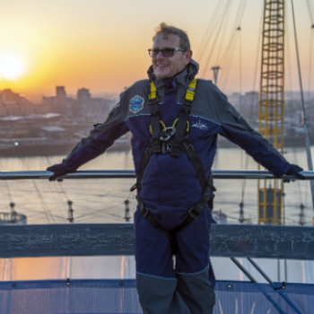 Up at The O2 –  Sunset Climb