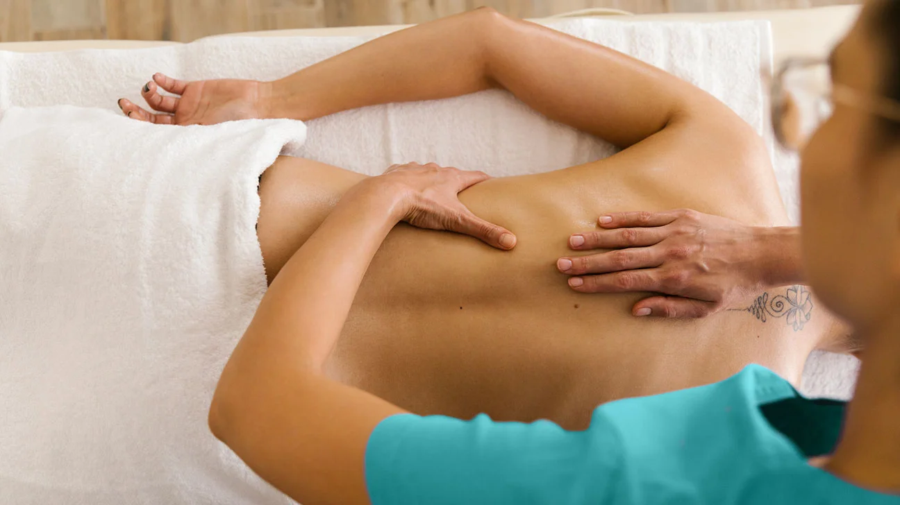Tickle therapy tickle massage