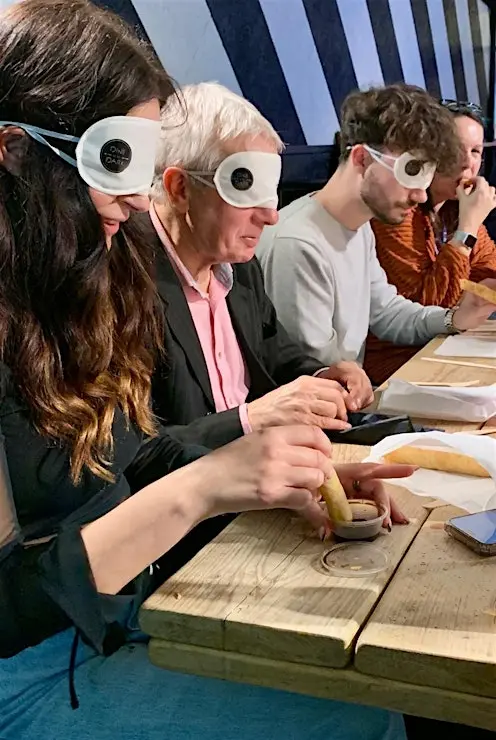 Dine in the Dark: A Sensory Dining Experience