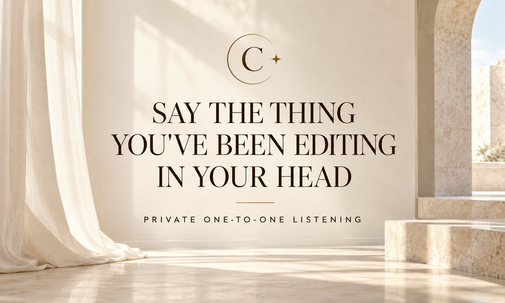 I Hear You – a space to talk and be truly heard