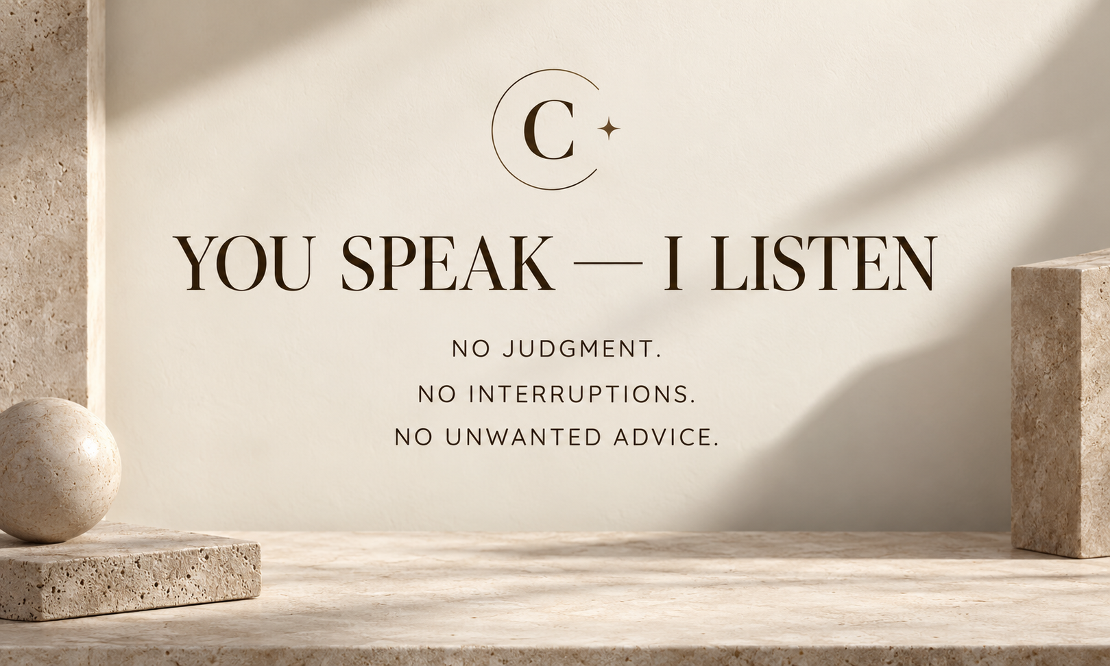 I Hear You – a space to talk and be truly heard