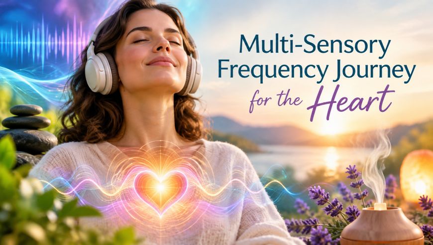 Multi-Sensory Frequency Journey for the Heart